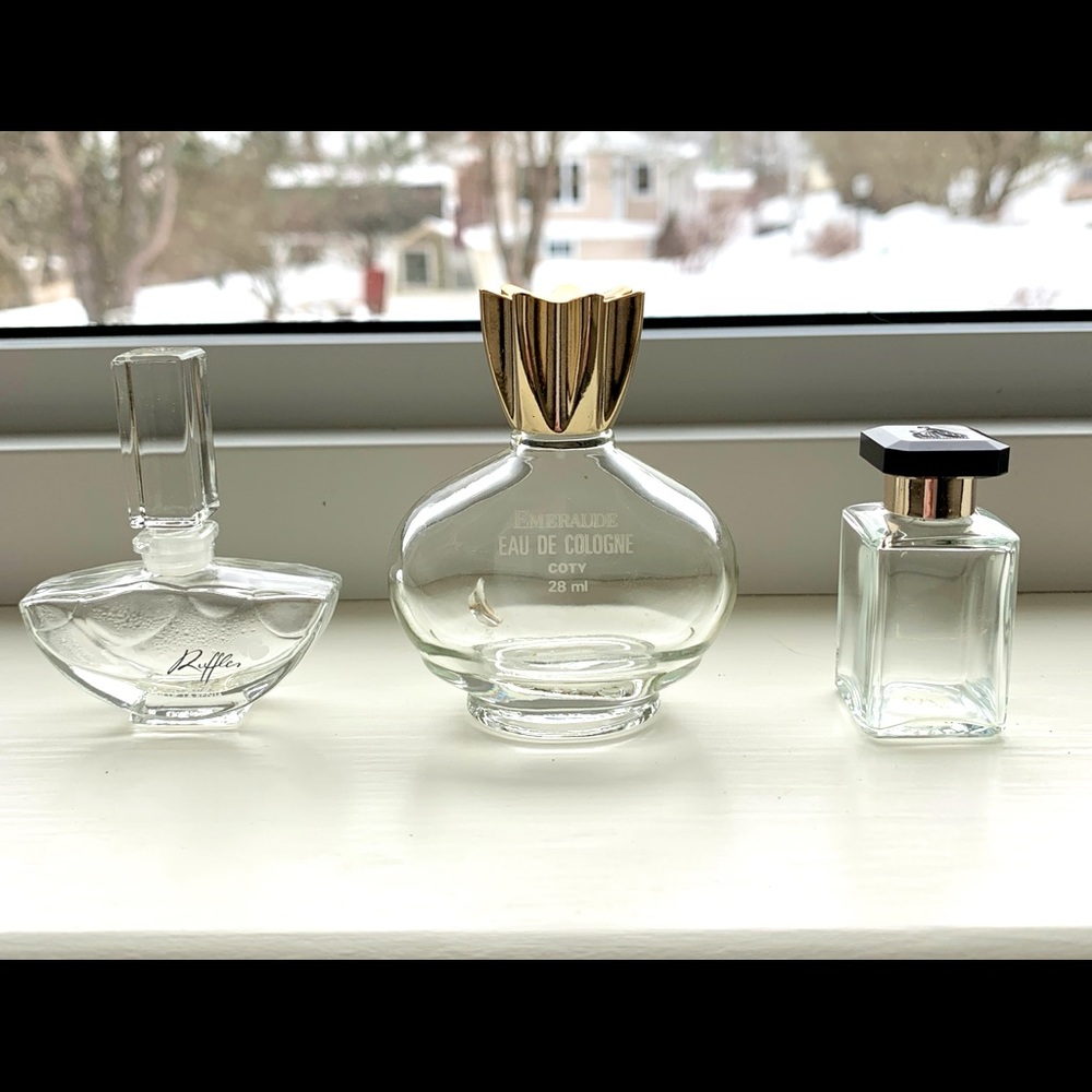 Vintage Perfume Bottles (Lot of 3)